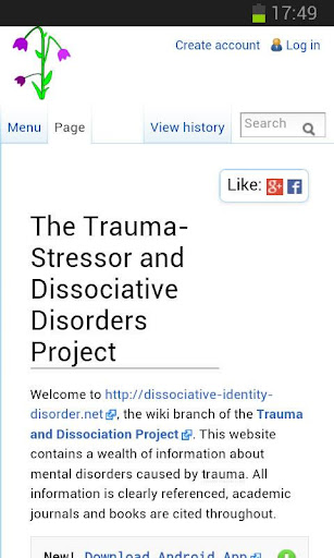 Trauma Dissociative Disorders