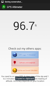 GPS Altimeter Screenshots 4