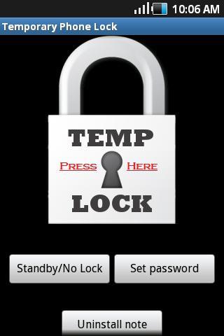 Temporary Lock - Free Trial