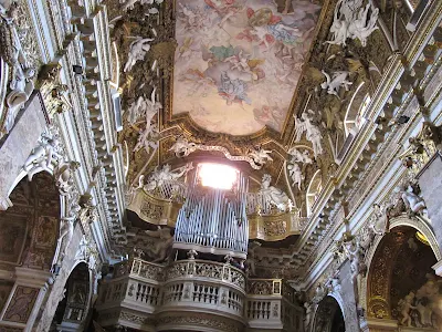 Santa Maria della Vittoria in Rome, Italy.