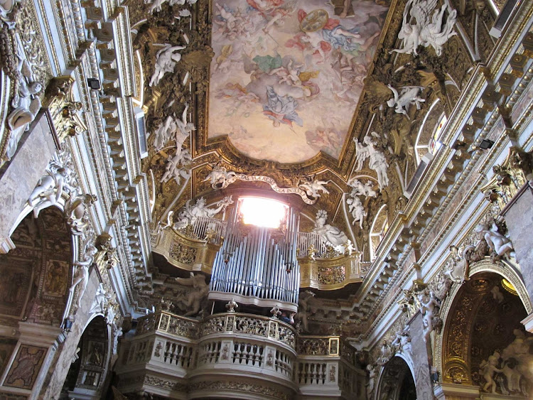 Santa Maria della Vittoria in Rome, Italy.