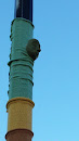 Lamp Post with Face