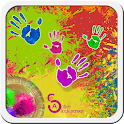 Active – Colors of Holi Theme logo