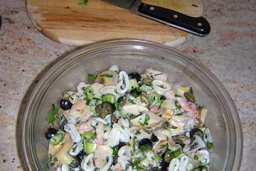 Christmas Eve Scungilli Seafood Salad