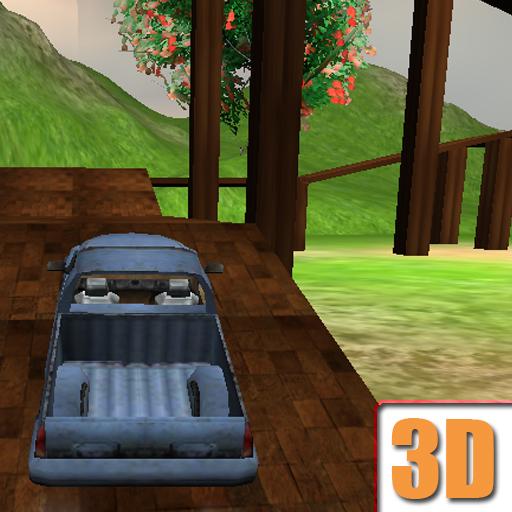 赛车游戏のトラックプラットフォームクライムレース3D LOGO-記事Game