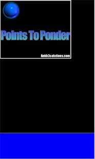 How to install Points To Ponder 1.0 apk for android