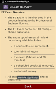 FE EXAM PRACTICE SIMULATOR Screenshots 1