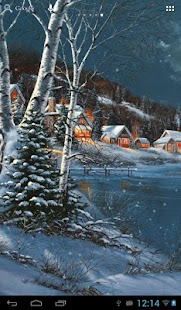 How to install Winter Snow Live Wallpaper patch 2.1 apk for bluestacks