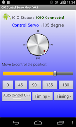 IOIO Servo Motor PWM Control poster 1