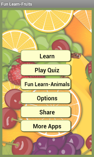 Fun Learn - Fruits