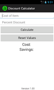 How to install Discount Calculator 1.03 unlimited apk for pc