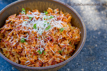 Sun Dried Tomato Pesto Pasta