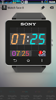 Virtual Tech Watch Face for Sony SmartWatch 2 APK 屏幕截图图片 #7