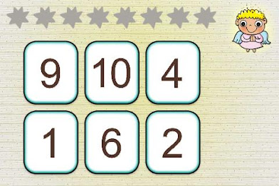 Zahlen / zählen lernen poster 4