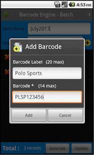 【免費商業App】Barcode Engine: Label Printing-APP點子