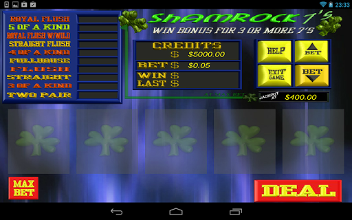 Shamrock Poker