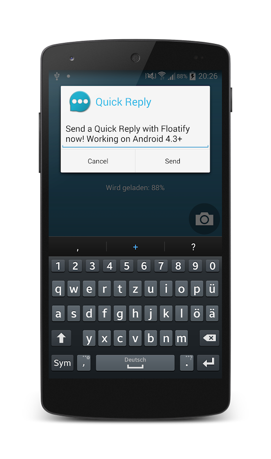 Floatify Notifications - screenshot