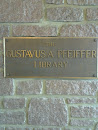 Gustavus A Pfeiffer Library