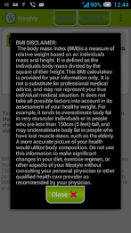 Weighty: Track your weight poster 5