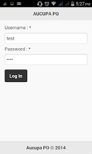 SAP PO approval Android app Screenshots 0