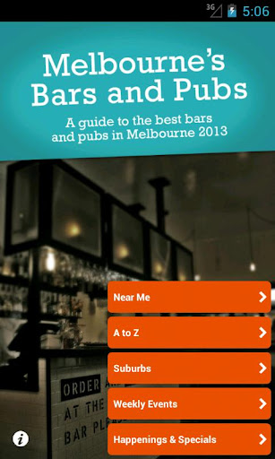 Melbourne's Bars and Pubs 2013