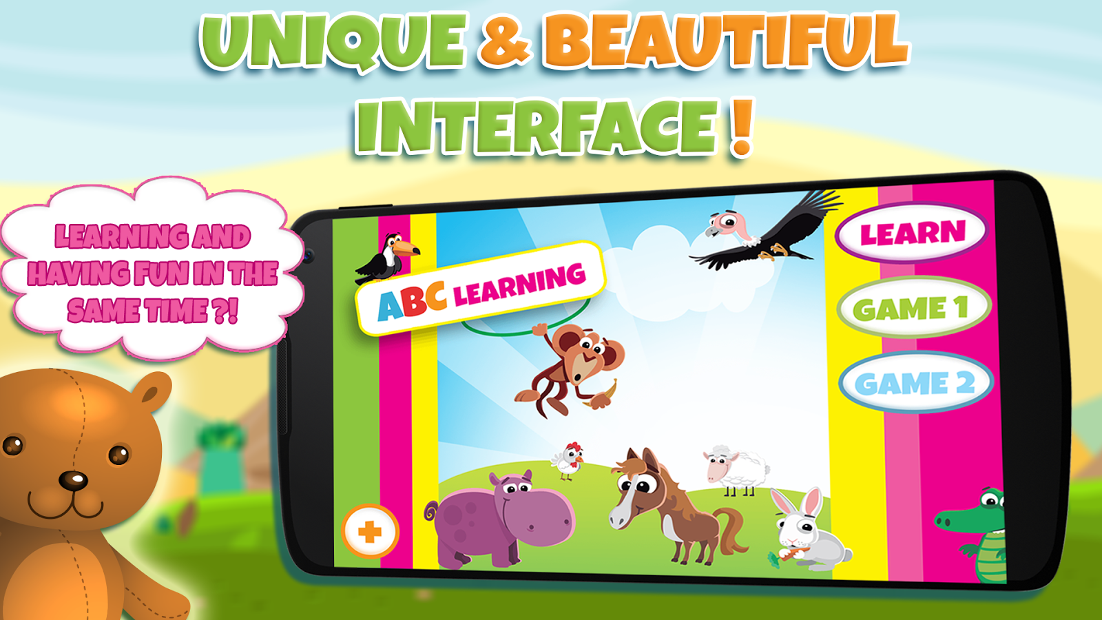    Learn alphabet & learn letters- screenshot  