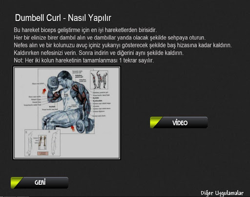 【免費運動App】Vücut Geliştirme Hareketleri-APP點子