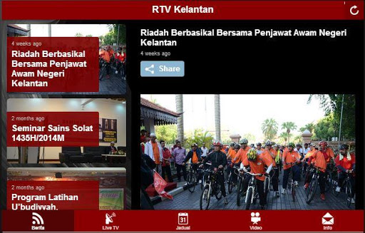 【免費媒體與影片App】RTV Kelantan-APP點子