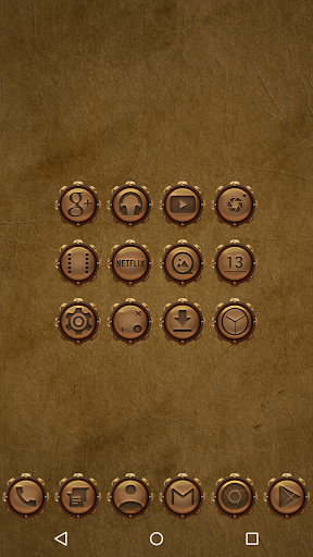 【免費個人化App】Steampunk - Icon Pack-APP點子