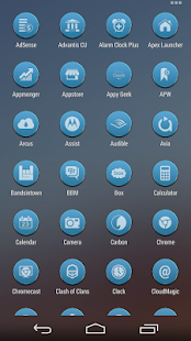 How to download VM9 Blue Glass Icons 2.03 unlimited apk for android