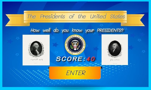 US Presidents Picture Quiz