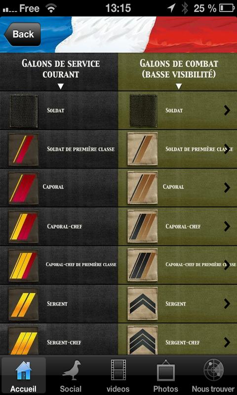 Armée de Terre Screen 2