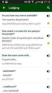 Brazilská Phrasebook - náhled