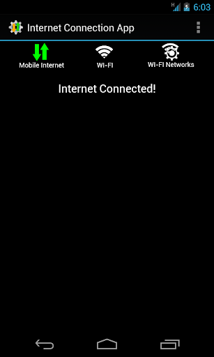 internet connection