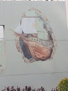 Pirate Ship Mural