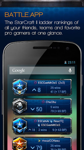 Battle.App for StarCraft II