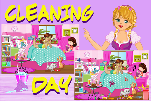 Cleaning Day Game For Kids