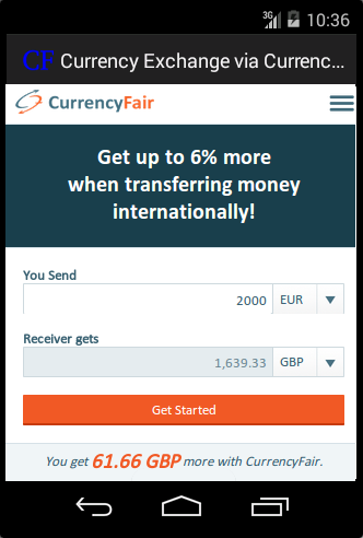 CurrencyFair unofficial legacy