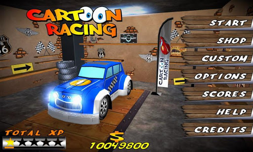 【免費賽車遊戲App】Cartoon Racing Free-APP點子