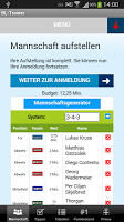 Bundesliga-Trainer ZGO APK Gambar Screenshot #1