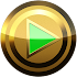 elegance poweramp skin green3.12 (Paid)