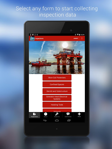 Oil Gas Rig Inspection App