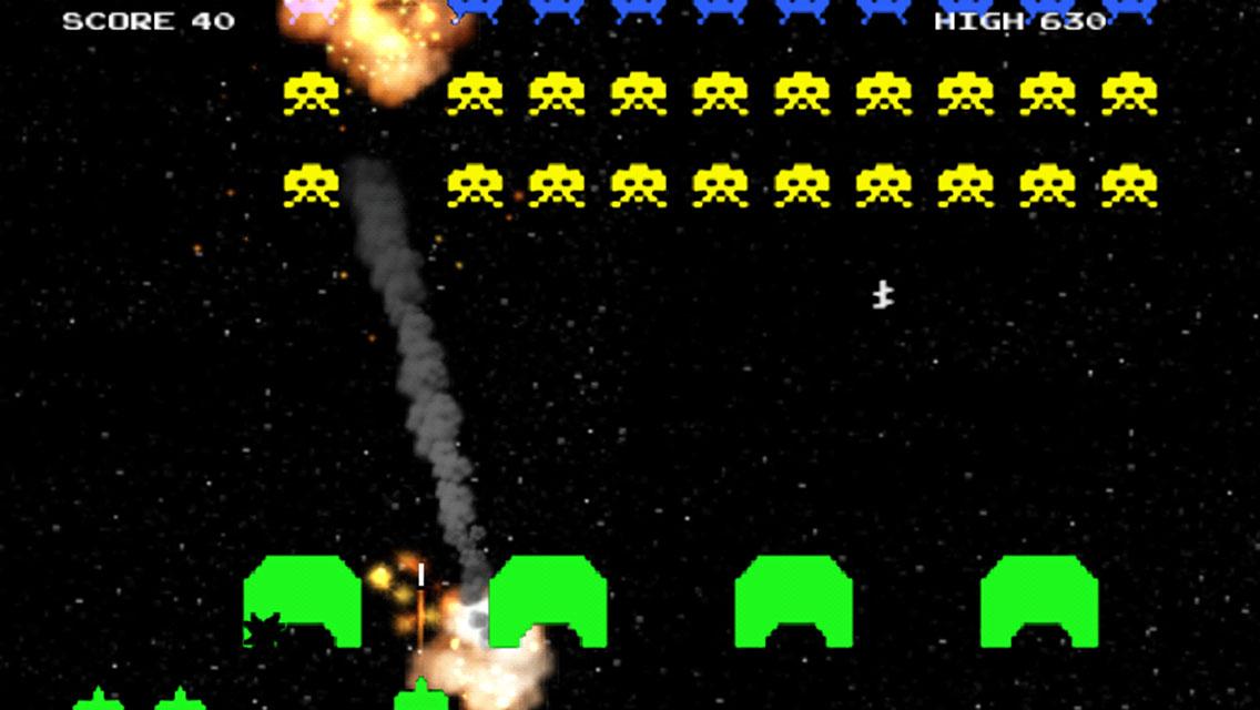 Space Invaders Online - screenshot