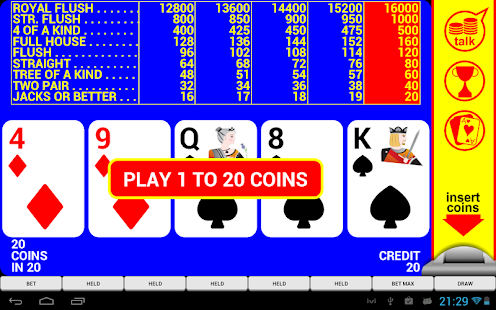 Video Poker with Double Up