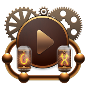 Skin for Poweramp v2 Steampunk