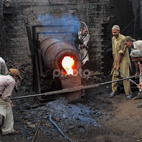 When Iron melts by Sheraz Mushtaq - People Professional People