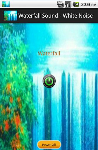 Waterfall Sound - White Noise