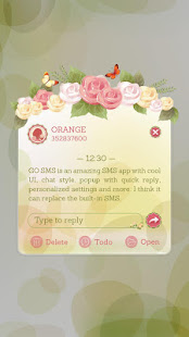 GO SMS PRO ROSE STYLE THEME(圖4)-速報App