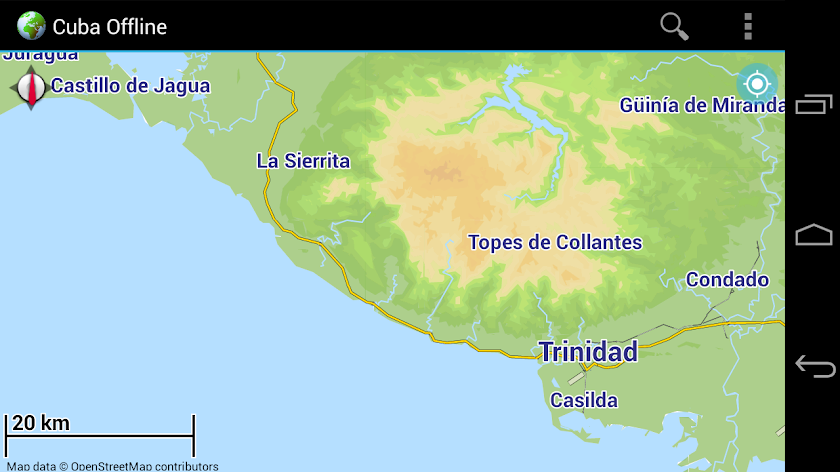 Offline Map Cuba Screen 2