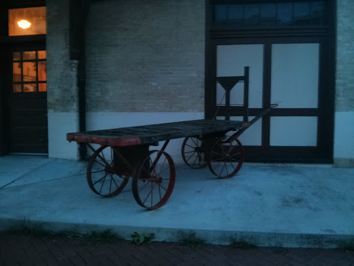 Old Time Cart on Display